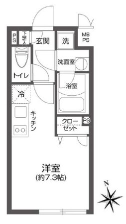 LEGALAND高円寺の物件間取画像